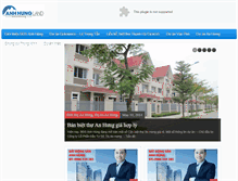 Tablet Screenshot of bdsanhhung.com
